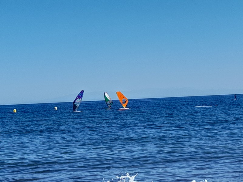 Windsurfing erős szél